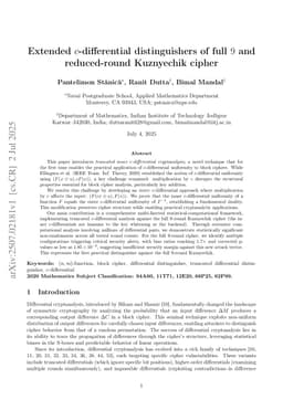 Extended c-differential distinguishers of full 9 and reduced-round Kuznyechik cipher