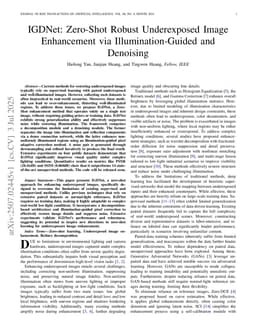 IGDNet: Zero-Shot Robust Underexposed Image Enhancement via Illumination-Guided and Denoising