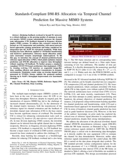 Standards-Compliant DM-RS Allocation via Temporal Channel Prediction for Massive MIMO Systems