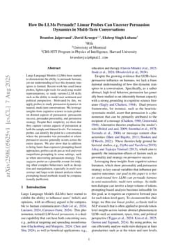 How Do LLMs Persuade? Linear Probes Can Uncover Persuasion Dynamics in Multi-Turn Conversations