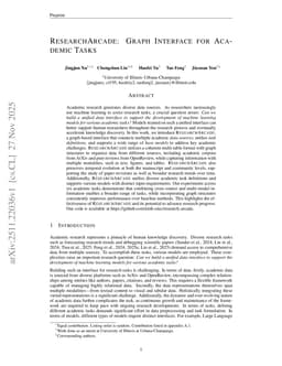 ResearchArcade: Graph Interface for Academic Tasks